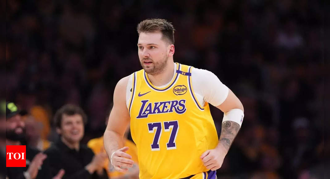 How many points did Luka Doncic score tonight? Los Angeles vs. Boston Celtics (08/03)