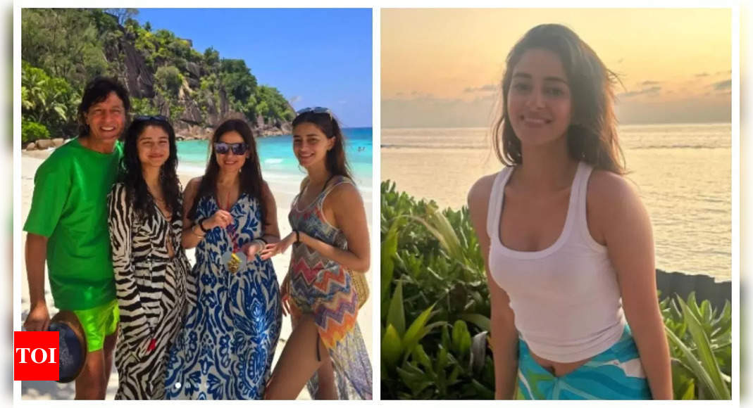 Walker Blanco shares Ananya Panday's unseen sunset photo as she holidays with her family