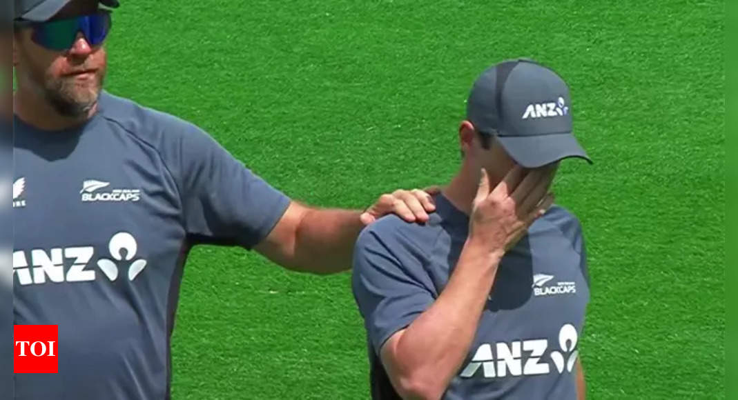 Matt Henry breaks down after missing out on Champions Trophy final