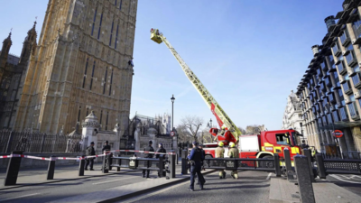 Man with Palestinian flag who climbed London's Big Ben tower arrested