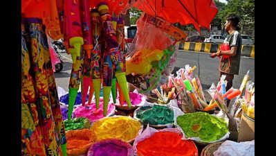 allahabad chowk holi