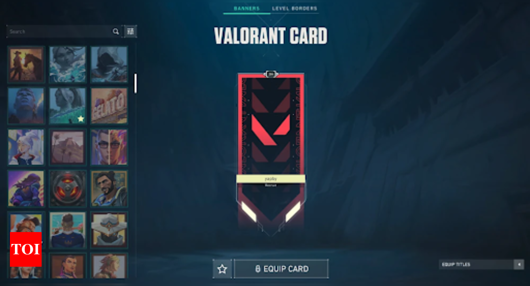 How to get Player Cards in Valorant