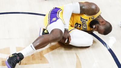 lebron james injury lakers