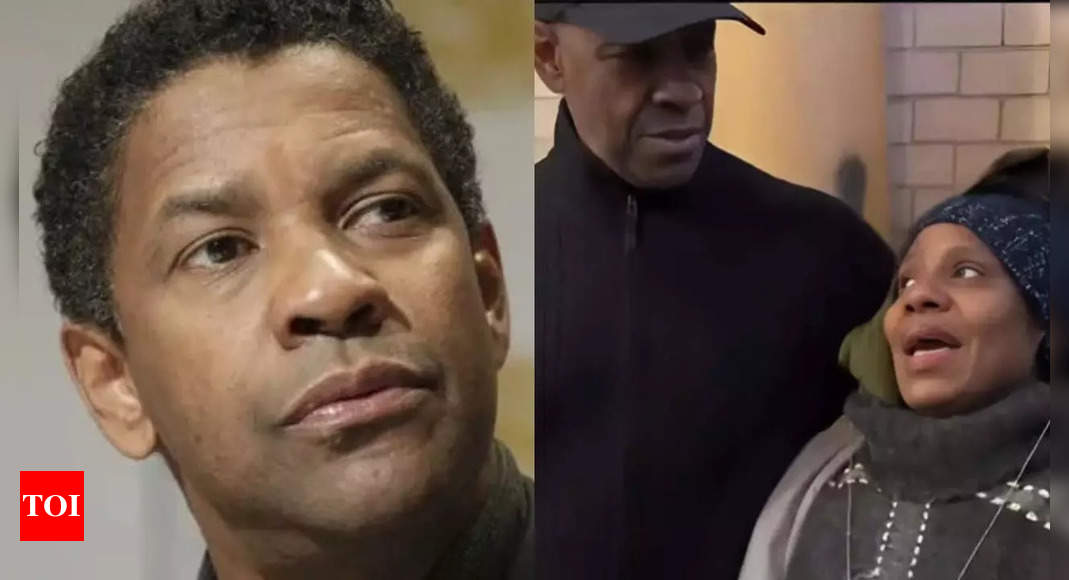 Denzel Washington’s heartwarming gesture towards an aspiring actress wins the internet: ‘such a class act..’ | – The Times of India