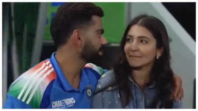 Virat Kohli and Anushka Sharma's PDA off-field makes hearts fultter; fans say 'This or Nothing' - WATCH