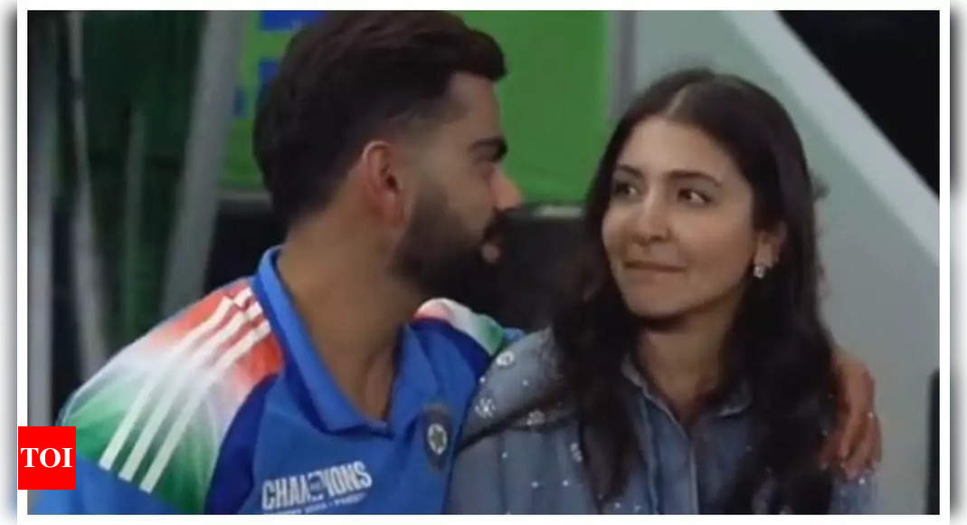 Virat Kohli and Anushka Sharma's PDA off-field makes hearts fultter; fans say 'This or Nothing' - WATCH