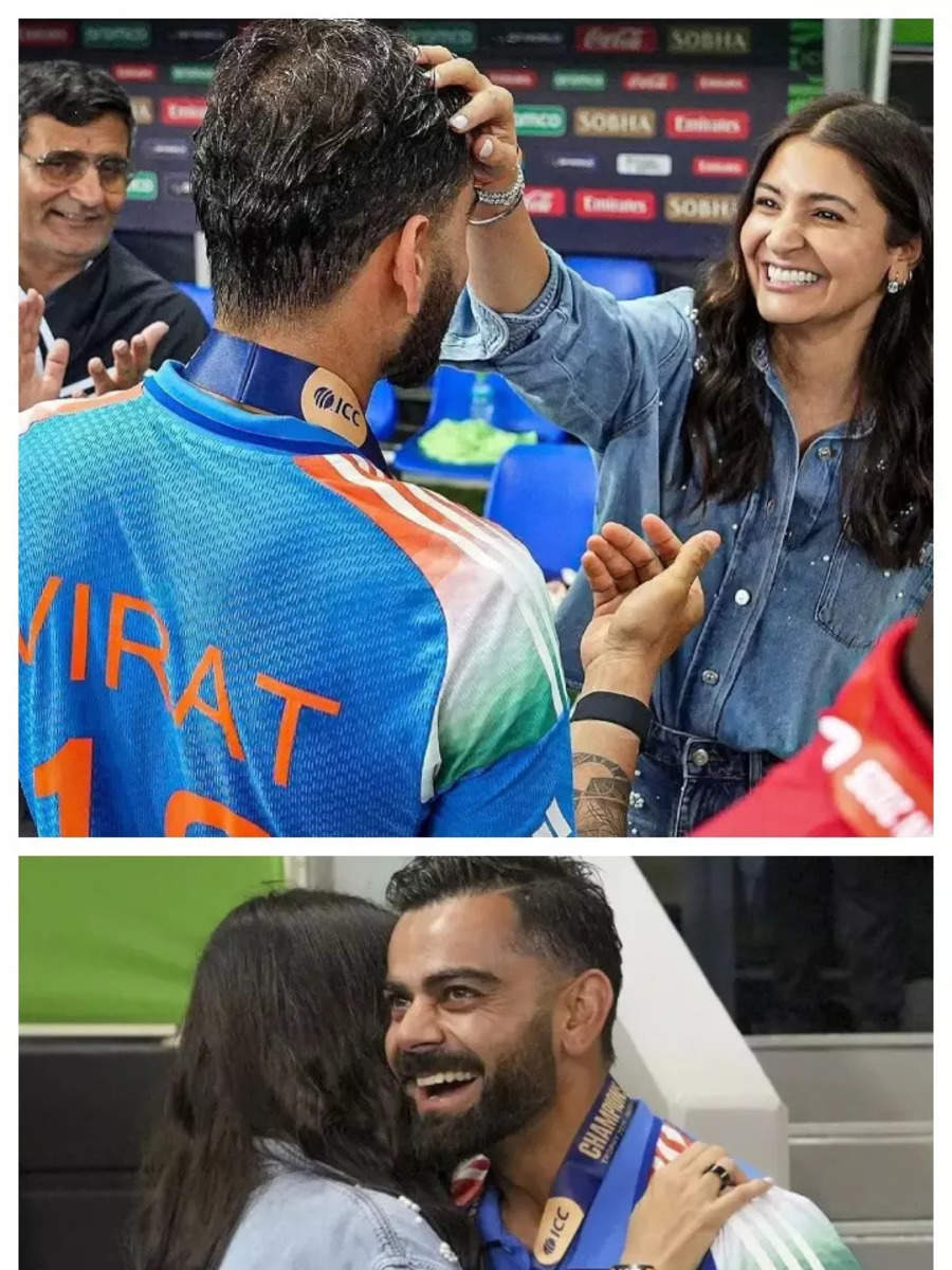 Virat Kohli and Anushka Sharma’s Most Adorable Champions Trophy Final Moments