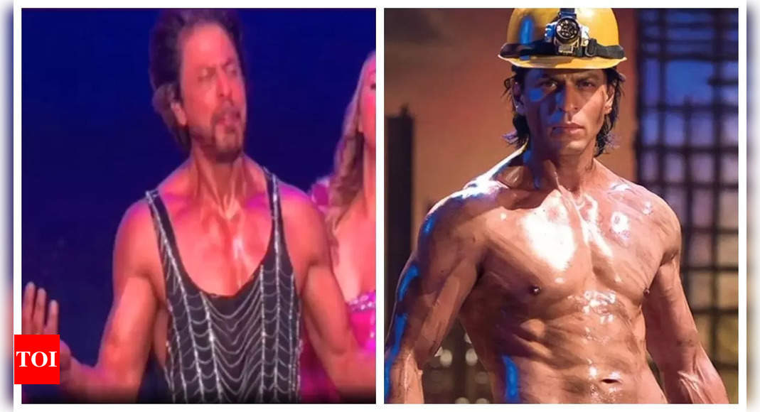 Shah Rukh Khan shows off his RIPPED body for 'King' as he dances to 'Dard-e-Disco' after 18 years