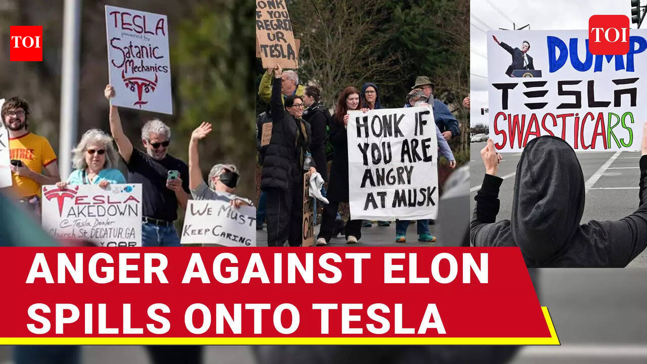 Global Protests Erupt Against Elon Musk Over Far-Right Ties In Europe ...