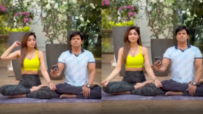 Shilpa Shetty Kundra has athlete's lungs, stuns fans with holding breath exercise: "How long can you hold yours?"