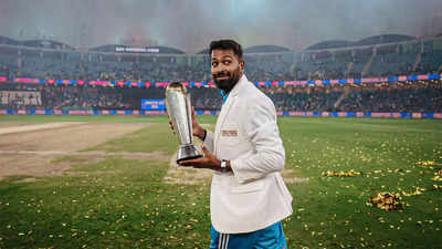 'He has been blessing me': Hardik Pandya remembers late father following Champions Trophy title win