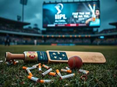 'Social and moral obligation': DGHS writes to IPL chairperson to ban tobacco and alcohol ads