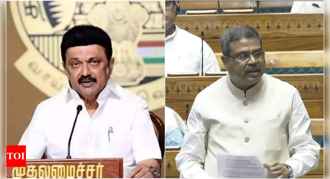 'Arrogant, need to be disciplined': TN CM Stalin hits out at Union education minister Pradhan over NEP