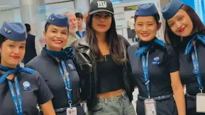 Priyanka Chopra poses with fans as she arrives in Odisha for SS Rajamouli's ‘SSMB 29’ shoot: PIC