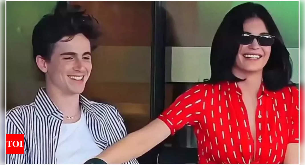 Kylie Jenner and Timothee Chalamet put up PDA during date night