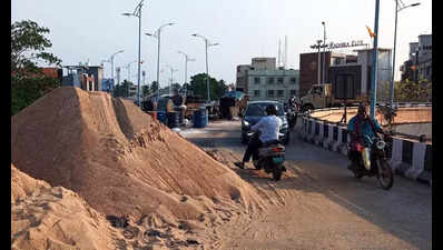Bomikhal Road Overbridge: New tech used in Bomikhal road ...