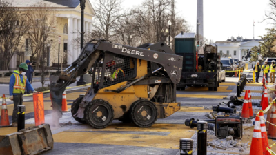 Workers begin dismantling Black Lives Matter Plaza in Washington; Republicans cheer 'America is healing'