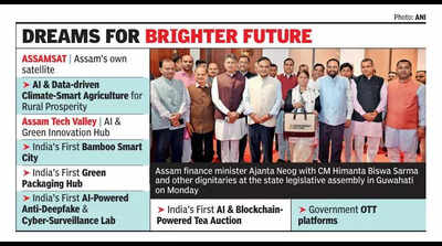 With Rs 2.6L-cr budget, Assam launches satellite plans, green & AI ...