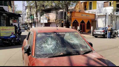 Calm restored in Mhow after arson & violence; 14 held | Indore ...