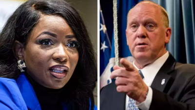 'Really pathetic': Border Czar Tom Homan rips Rep. Jasmine Crockett for insisting illegal entry 'is not a crime' in US