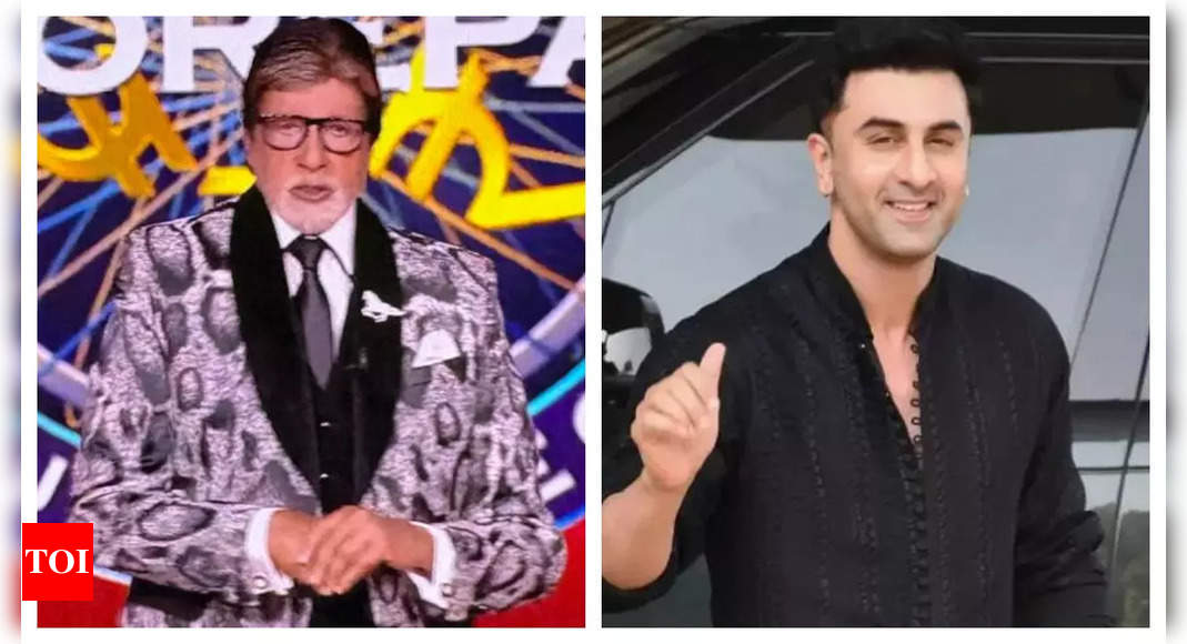 Kaun Banega Crorepati 16: Host Amitabh Bachchan heaps praises on Brahmastra co-star Ranbir Kapoor; says 'kitne khubsurat kalakaar hain, waah'