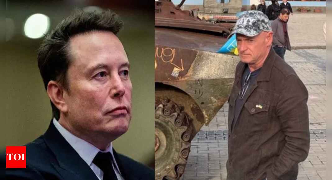 'Traitor': Elon Musk clashes with US senator Mark Kelly over Ukraine visit