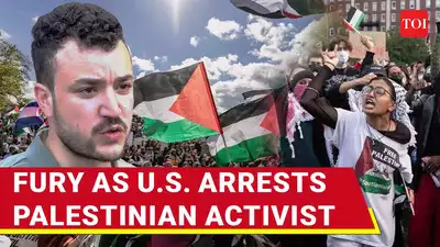 Fury In U.S. After Palestinian Activist Mahmoud Khalil's Arrest Amid Trump Crackdown On Campus Protesters