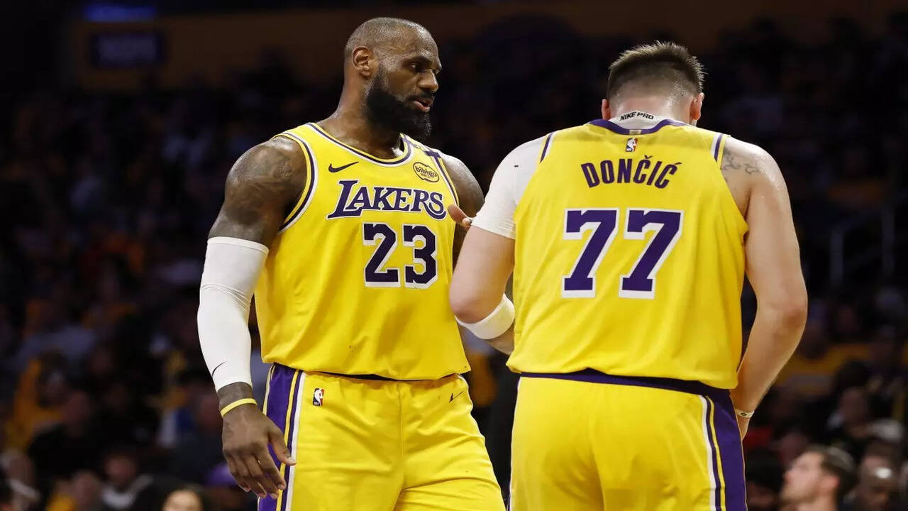 Luka Doncic sends heartfelt message to LeBron James amid injury recovery: " Take your time and get healthy" | NBA News - The Times of India