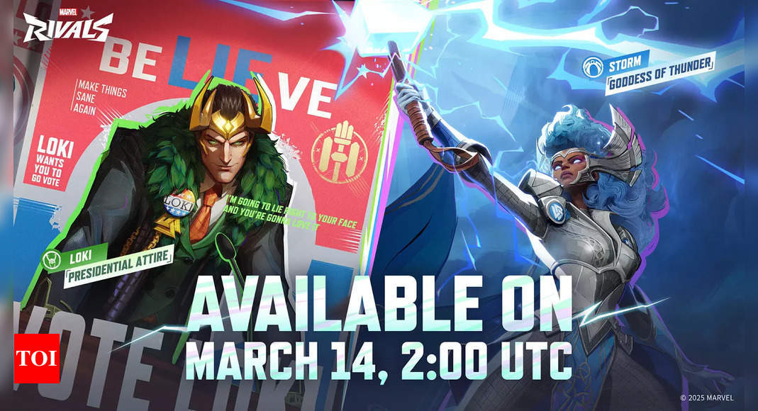 Marvel Rivals unveils new Loki and Storm skins coming in March 13 update