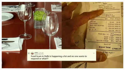 Viral dating trap: Man scammed by Delhi restaurant, claims was billed for 