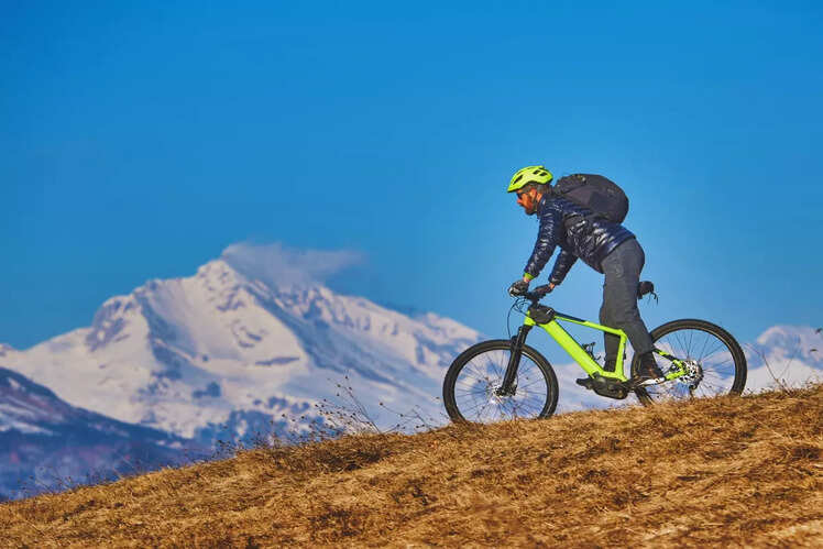 Mountain Biking in Spiti Valley, Himachal Pradesh