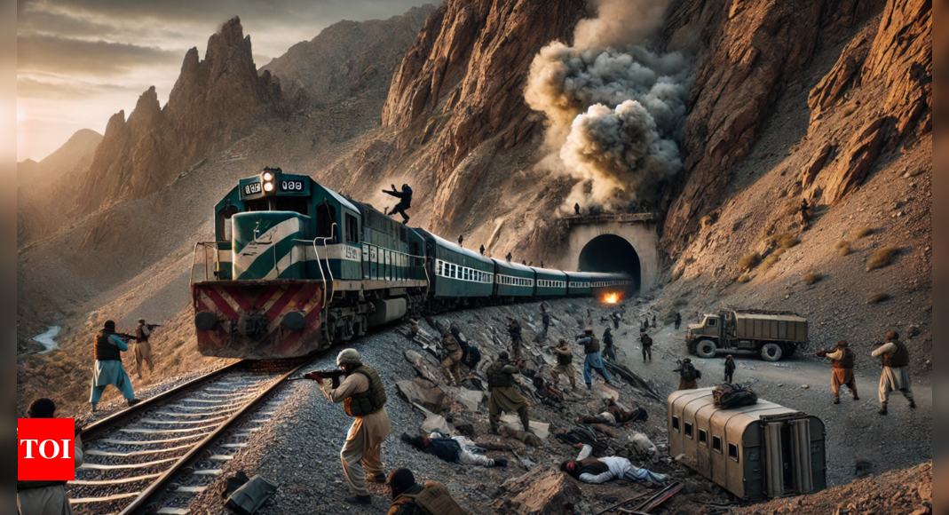 Opened fire, blew up track: How militants hijacked train in Balochistan