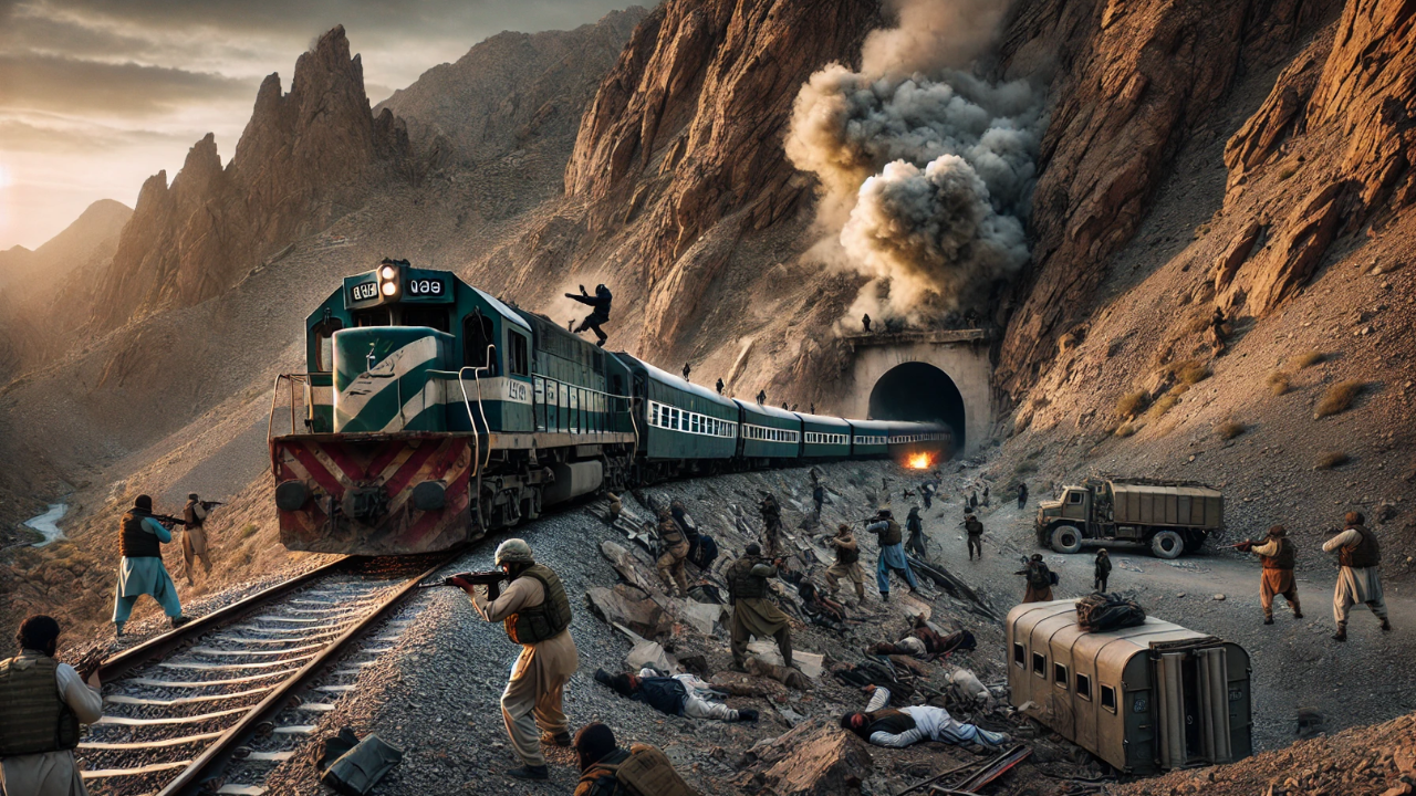 Opened fire, blew up track: How BLA militants hijacked train in Pakistan's  Balochistan - The Times of India