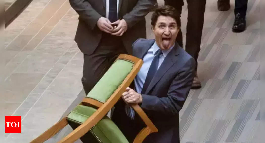 ‘What a goofy legend’! Outgoing Prime Minister of Canada Justin Trudeau’s ‘Tongue Out’ photo wins the internet