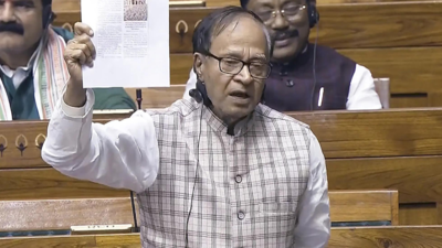 BJP MP Bishupada Ray loses temper in Lok Sabha, opposition takes swipe