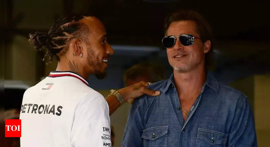 Lewis Hamilton “gave Brad Pitt the scare of a lifetime” when he drove him around a Formula 1 track, reveals F1 director