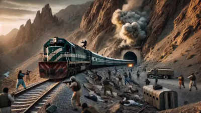 Baloch separatists hijack train, kill 20 Pak soldiers, take 182 hostages