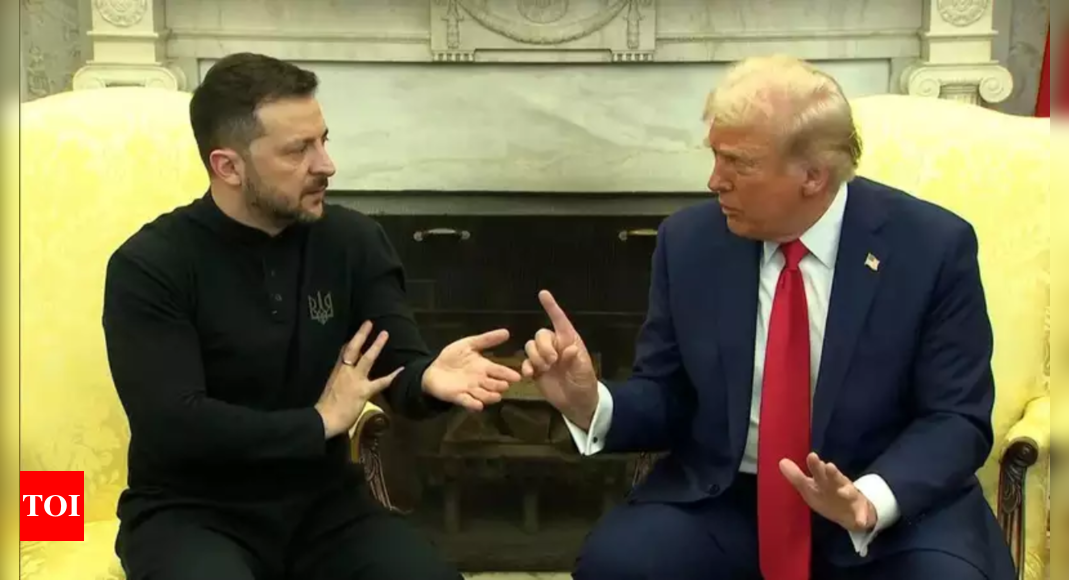 Trump hints Zelenskyy is welcome to White House after Ukraine agrees to 30-day ceasefire with Russia – The Times of India