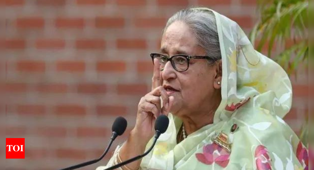 Former Bangladesh PM Sheikh Hasina’s home seized, family assets frozen – The Times of India