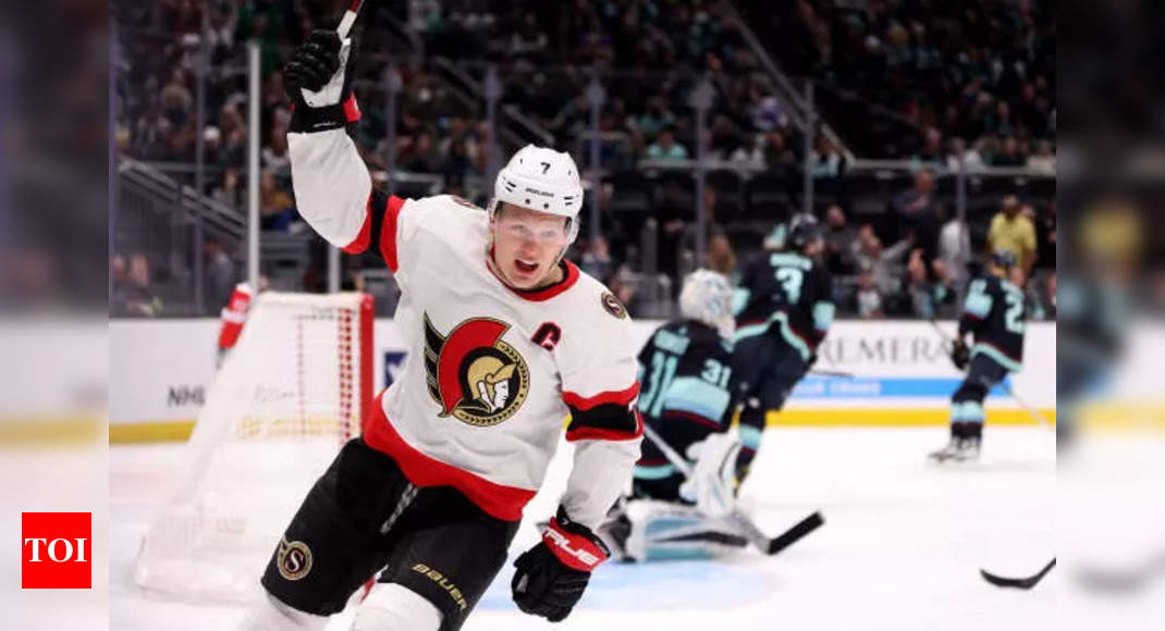 Brady Tkachuk makes history in Senators’ 5-2 victory over Flyers