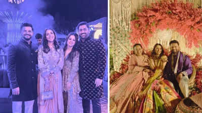 MS Dhoni, Suresh Raina attend Rishabh Pant's sister's wedding: All about the new couple Sakshi Pant and Ankit Choudhary