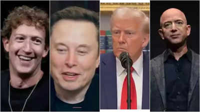 Elon Musk to Jeff Bezos, billionaires who attended Donald Trump’s inauguration face $209 billion loss