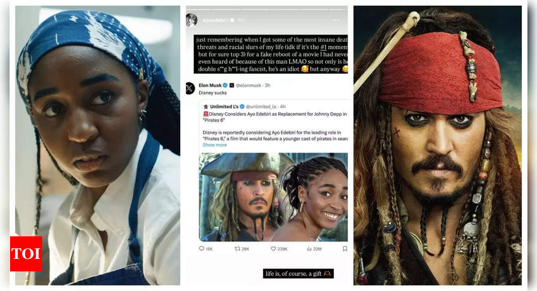 Ayo Edebiri calls Elon Musk an ‘Idiot’ for posting FAKE report on replacing Johnny Depp in 'Pirates 6'; claims rumour led to 'death threats'