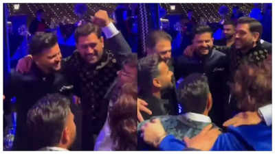 MS Dhoni, Suresh Raina, and Rishabh Pant steal the show with viral wedding dance performance on 'Dama Dam Mast Qalandar' - Watch