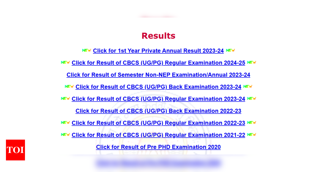 DDU result 2025 released: Direct link to download scorecards for various UG and PG courses