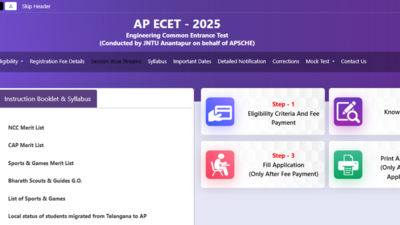 AP ECET 2025 पंजीकरण cets.apsche.ap.gov.in पर शुरू होता है: उम्मीदवार यहां सीधे लिंक की जांच कर सकते हैं