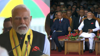 PM Modi conferred with Mauritius' highest national award, dedicates it to Indian ancestors in the island nation