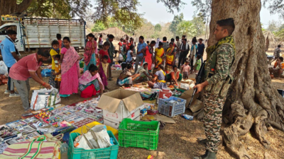 After 20 Years of maoist fear, weekly market reopens in Bastar's ...