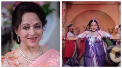 Hema Malini Reveals She Shot for Holi Song 'Bhagi Re Bhagi Brij Bala' when she was eighted months pregnant with esha deol: 'Hid baby bump with costume'