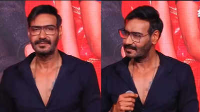 Ajay Devgn wins the internet as he gives a befitting reaction to trolling: 'Joh important log hai...' - WATCH VIDEO